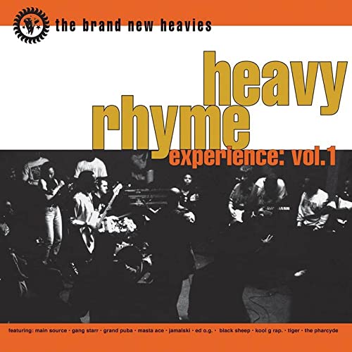 The Brand New Heavies Heavy Rhyme Experience Vol. 1 (orange Vinyl) 30th Anniversary Rsd Exclusive Ltd. 3500 Usa 