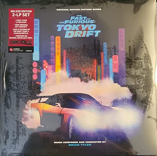 The Fast & The Furious/Tokyo Drift (Original Score) (Orange & Black Vinyl)@2LP@RSD Exclusive/Ltd. 3000 USA