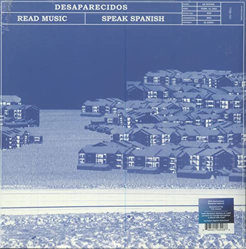 Desaparecidos/Read Music/Speak Spanish (Remastered) (INDIE EXCLUSIVE, TRANSPARENT BLUE VINYL)@w/ download card
