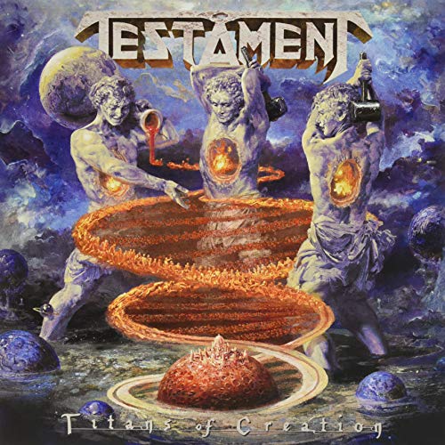 Testament/Titans Of Creation (Blue Vinyl)@Indie Exclusive, Limited To 500@2LP