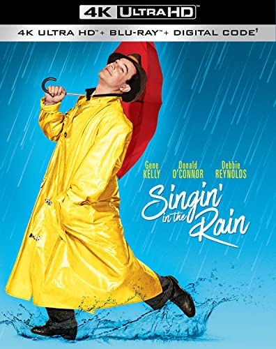 Singin' In The Rain Singin' In The Rain 4k Uhd Blu Ray Digital 1952 70th Anniversary 2 Disc G 