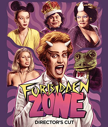 Forbidden Zone (director's Cut) Villechaize Tyrell Blu Ray Nr 