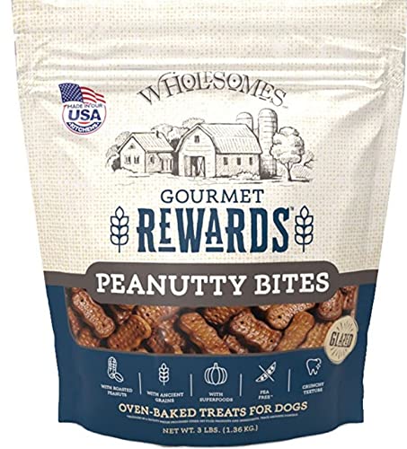 Wholesomes Gourmet Rewards Peautty Bites Dog Treats