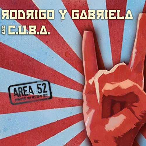 Rodrigo Y Gabriela/Area 52 (Red/Blue Splatter Vinyl)@2LP