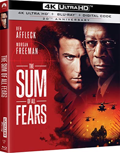 Sum Of All Fears/Affleck/Freeman/Cromwell@4KUHD/Digital@PG13