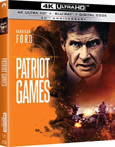 Patriot Games/Ford/Archer/Bergin/Bean/Birch@4KUHD/Digital@R
