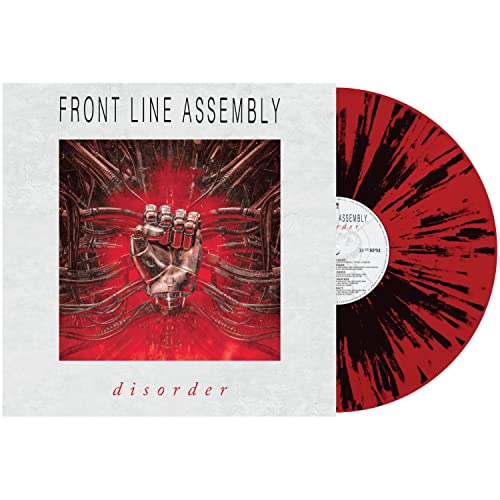 Front Line Assembly/Disorder (Red & Black Splatter