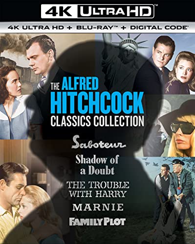 Alfred Hitchcock/Classic Collection@4KUHD/Blu-Ray/Digital@PG