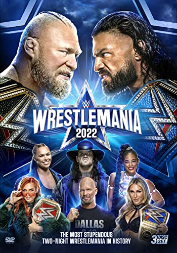 WWE/Wrestlemania 38@DVD/3 Disc/2022@NR