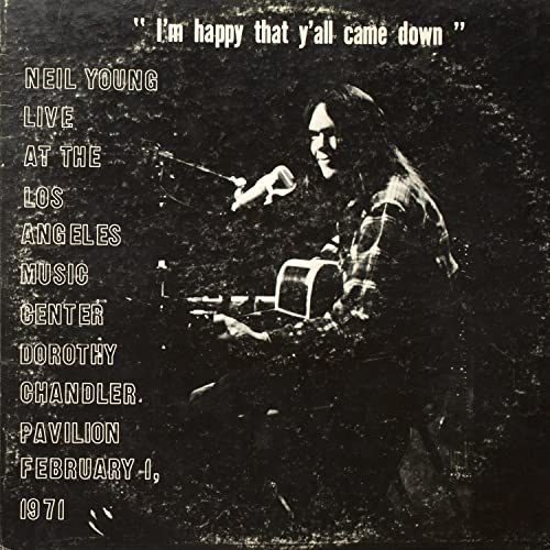 Neil Young Dorothy Chandler Pavilion 1971 