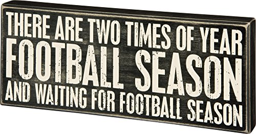 Primitives by Kathy Box Sign-Football Season