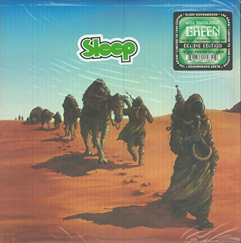 Sleep/Dopesmoker (Hazy Translucent Green vinyl)@2LP@Holographic Cover, 18x24 Poster, Ltd To 1500, Not