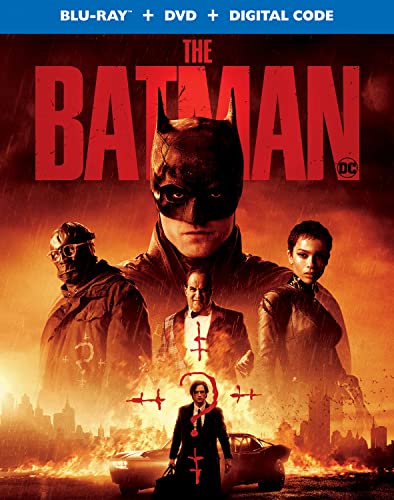 The Batman/Pattinson/Kravitz/Dano@Blu-Ray/DVD/Digital/3 Disc/2022@PG13