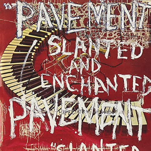 Pavement Slanted & Enchanted (red & White Splatter Vinyl) 