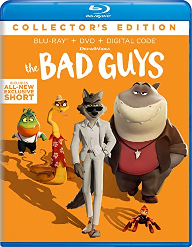 Bad Guys Bad Guys Blu Ray DVD Digital 2022 2 Disc Pg 