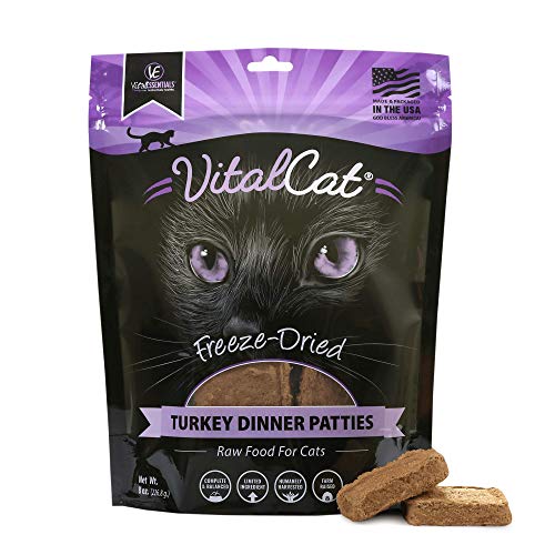 Vital Essentials Cat Food - Freeze Dried Turkey Mini Patties