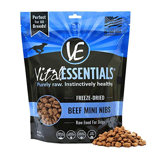 Vital Essentials Dog Food - Freeze Dried Beef Mini Nibs