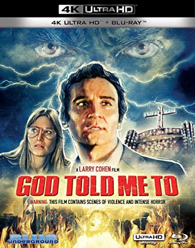 God Told Me To/Lynch/Bianco@4KUHD/Blu-ray@R