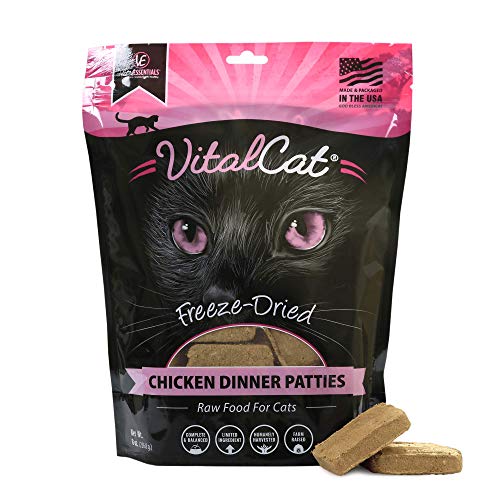 Vital Essentials Cat Food - Freeze Dried Chicken Mini Patties
