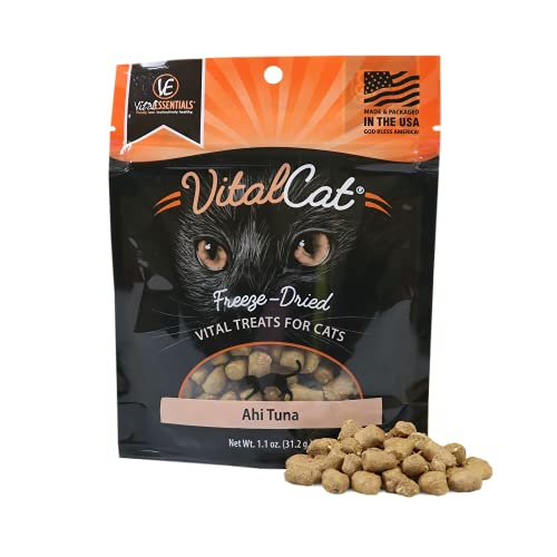 Vital Essentials Cat Treats - Ahi Tuna 1.1 oz