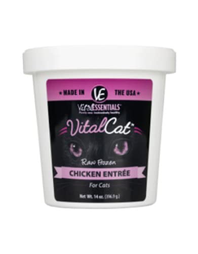 Vital Essentials Cat Food - Frozen Raw Chicken Tub