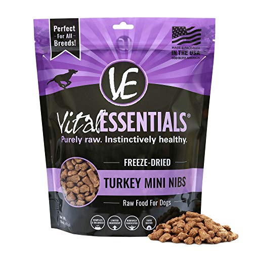 Vital Essentials Dog Food - Freeze Dried Turkey Mini Nibs