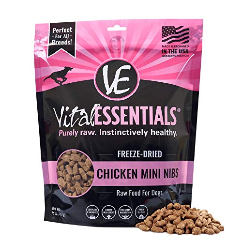 Vital Essentials Dog Food - Freeze Dried Chicken Mini Nibs