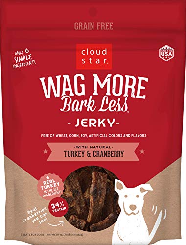 Cloud Star Dog Treats - Wag More Turkey Jerky