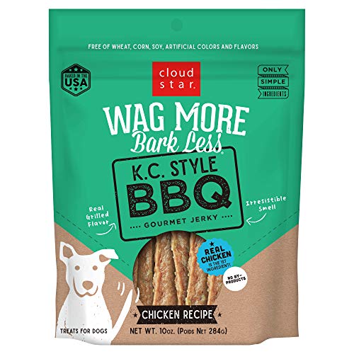 Cloud Star Dog Treats -  Wag More Bark Less K.C. Style BBQ Chicken Recipe