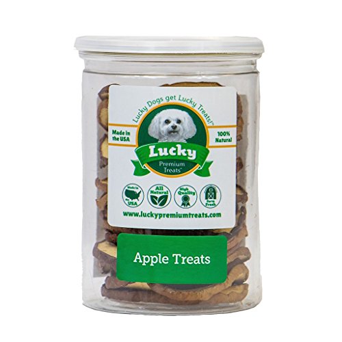 Lucky Premium Treats Dog Treats - Apple Rings