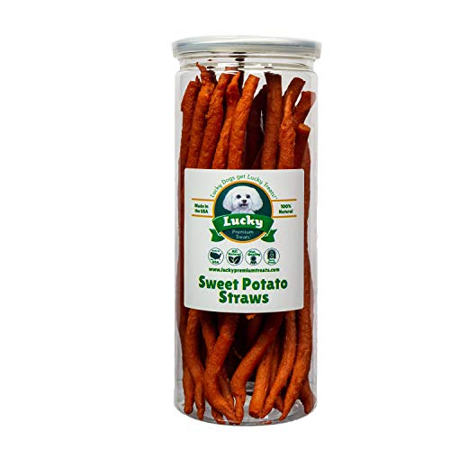 Lucky Premium Treats Dog Treats - Sweet Potato Straws
