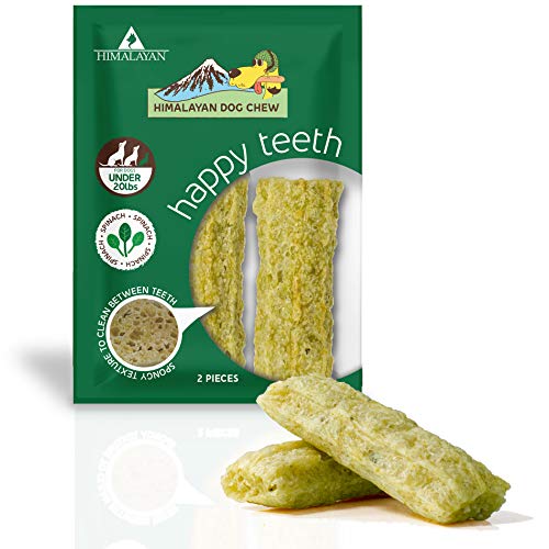 Himalayan Dog Chew - Happy Teeth Spinach Flavor