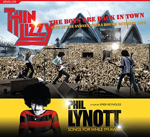 Phil Lynott + Thin Lizzy Songs For While I’m Away + The Boys Are Back In Town (live) CD 2 DVD 
