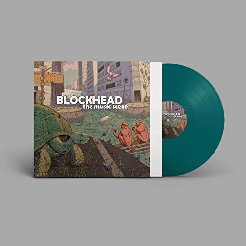 Blockhead/The Music Scene (OPAQUE TEAL VINYL)@180g w/ download card