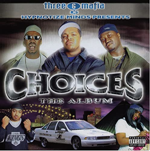 Three 6 Mafia/Choices: The Album (Cloudy Clear)@2LP