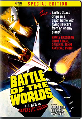Battle Of The Worlds/Rains/Carter@DVD@NR