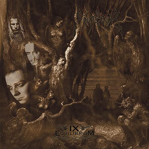 Emperor/IX Equilibrium (Black/Brown Swirl Vinyl)@Half-Speed@LP