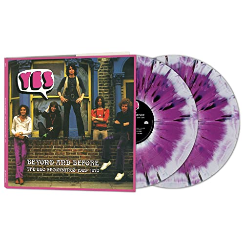 Yes Beyond & Before Bbc Recordings 1969 1970 (purple White Splatter Vinyl) Amped Exclusive 