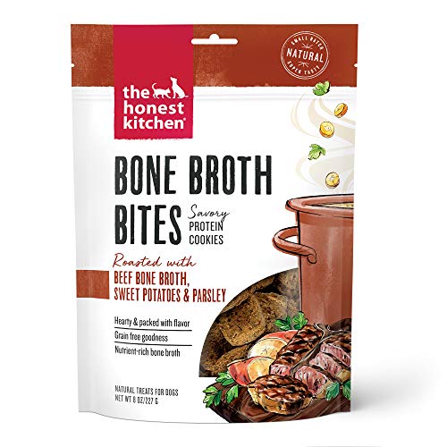 The Honest Kitchen Dog Treat - Beef Bone Broth Bites