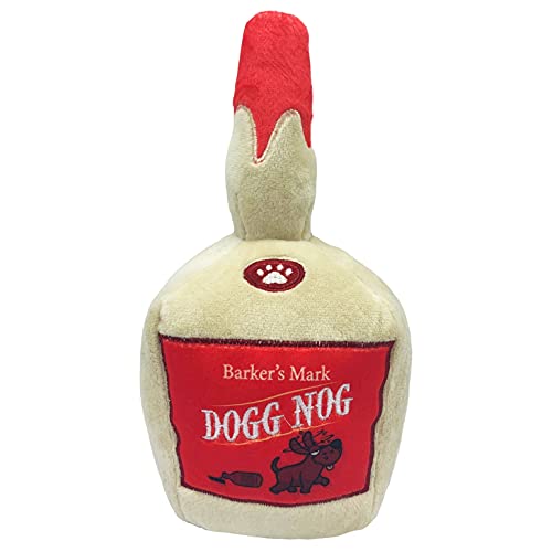 Huxley & Kent Power Plush Plush Dog Toy - Holiday Dogg Nog
