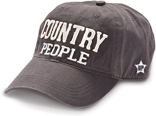 Pavilion Gift Country People Dark Gray Adjustable Hat