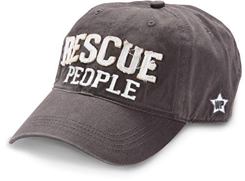 Pavilion Gift Rescue People Dark Gray Adjustable Hat