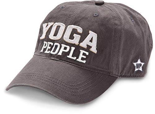 Pavilion Gift Yoga People Dark Gray Adjustable Hat