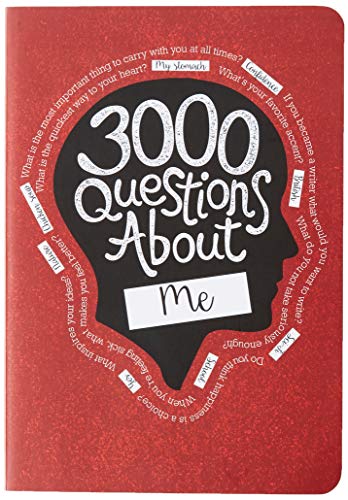 Piccadilly 3000 Questions About Me Journal | Self-