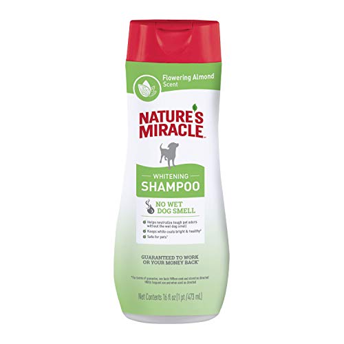 Nature's Miracle Dog Shampoo & Conditioner - Whitening with Almond Scent