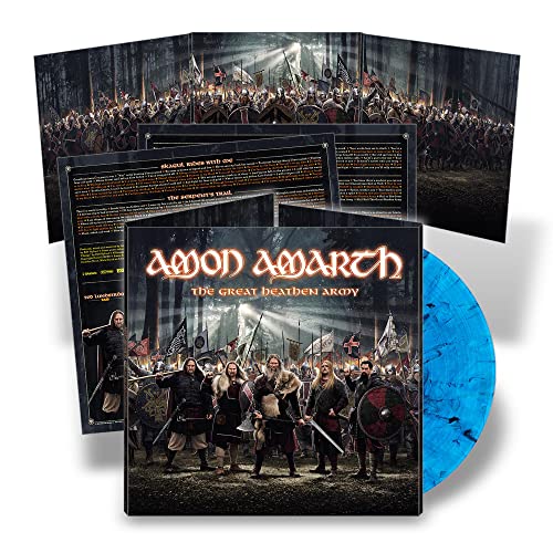 Amon Amarth/The Great Heathen Army (Blue/Black Marble Vinyl)