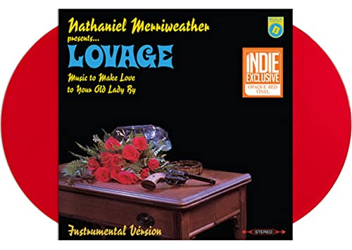 Lovage Music To Make Love To Your Old Lady By (instrumentals) Opaque Red Rose Vinyl 2lp 