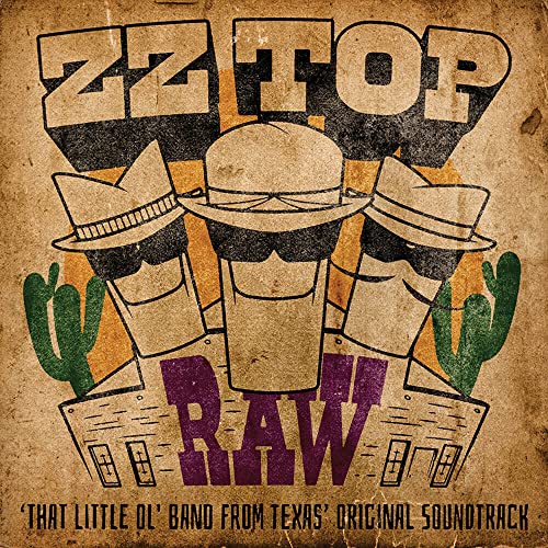 Zz Top Raw ('that Little Ol' Band From Texas' Original Soundtrack) Tangerine Vinyl 
