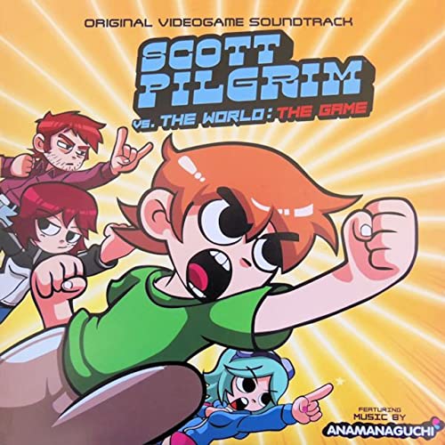 Scott Pilgrim Vs. The World The Game Original Videogame Soundtrack (translucent Orange Vinyl) Lp 