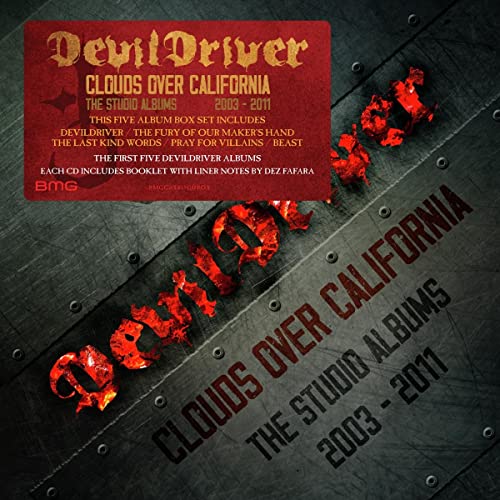 DevilDriver/Clouds Over California: The Studio Albums 2003-2011@5CD